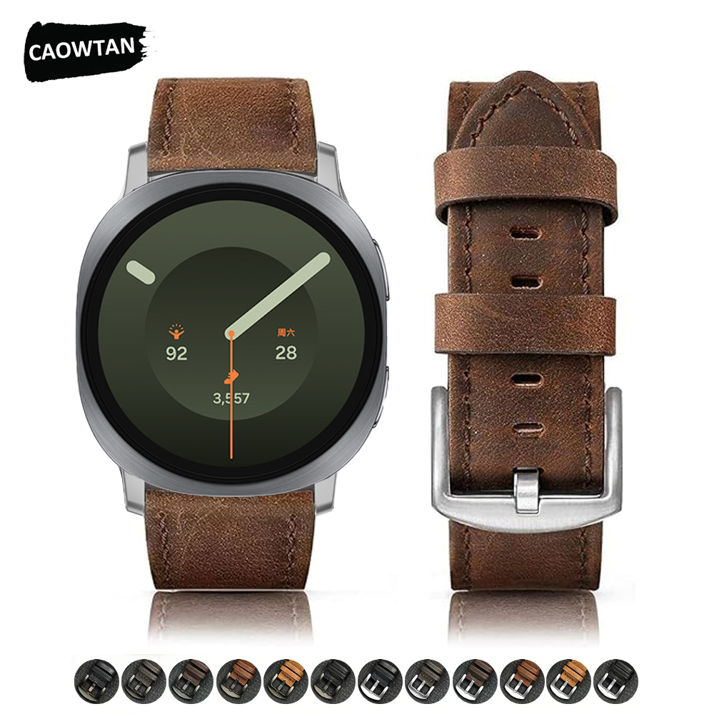 Leather Classic Strap - 삼성 갤럭시 워치 9 8 40MM