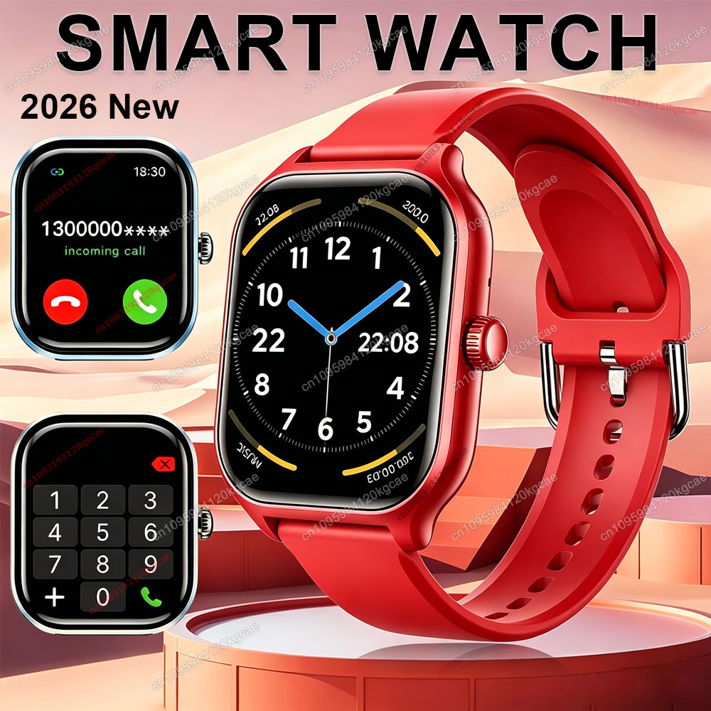 Smartwatch X12 - 2026 신형 스마트워치 블루투스 통화 메시지
