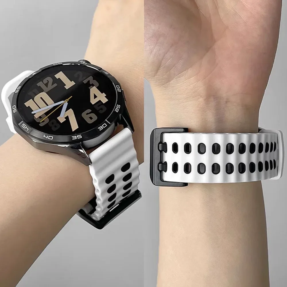 통기성이 좋은 투톤 실리콘 스트랩, 모토 워치 울트라  - Motorola Smartwatch Accessories 리뷰 및 가격