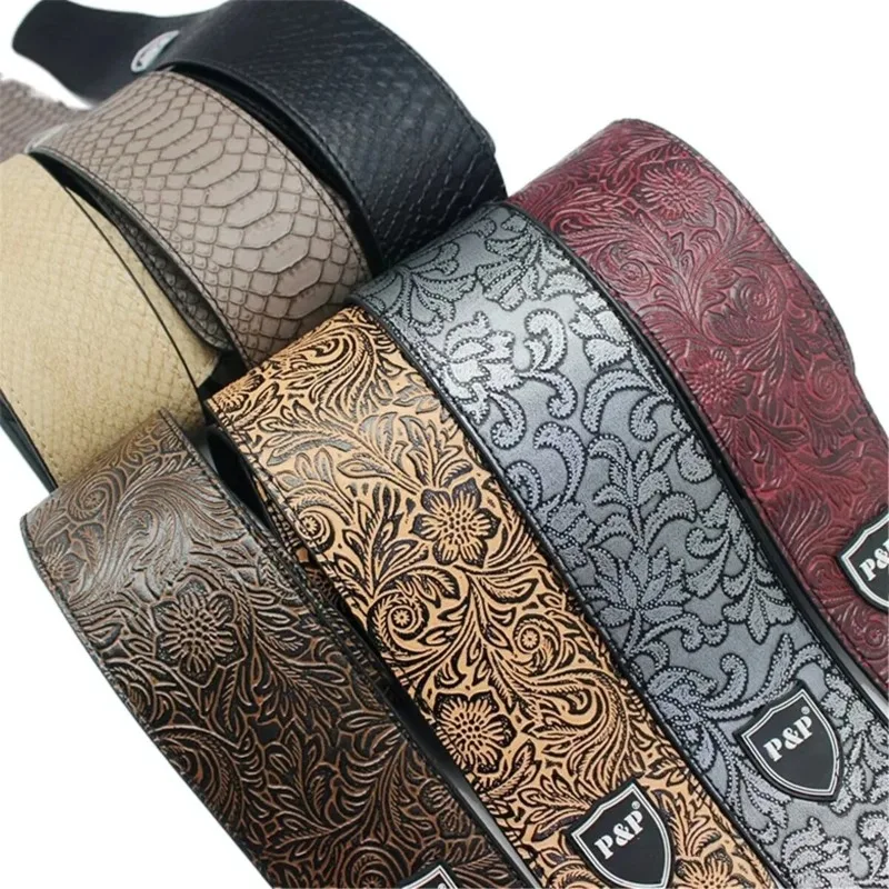 기타 스트랩 PU 가죽 조절 가능 부드럽고 내구성이 뛰 - Leather Classic Strap 리뷰 및 가격