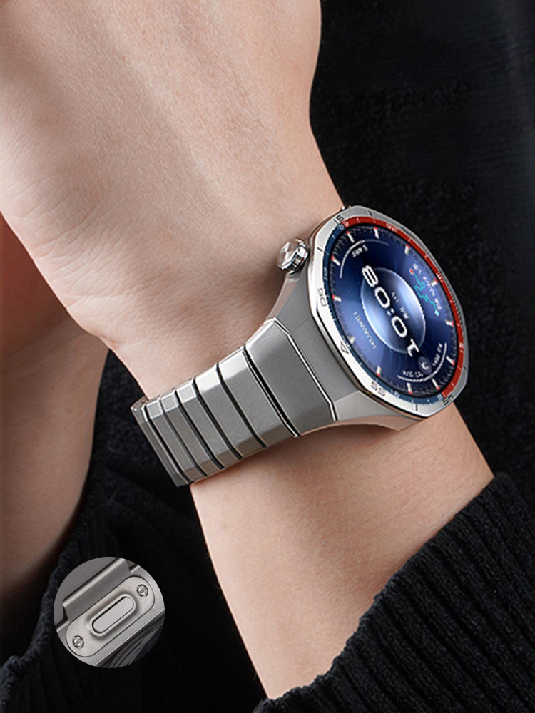화웨이 워치 GT 6 프로 46mm용 메탈 럭셔리 브레 - Titan Smartwatch Accessories 리뷰 및 가격