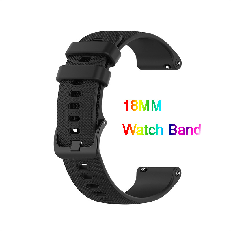 화석 여성용 실리콘 시계 밴드, 교체 스트랩, 18mm - Fossil Smartwatch Accessories 리뷰 및 가격