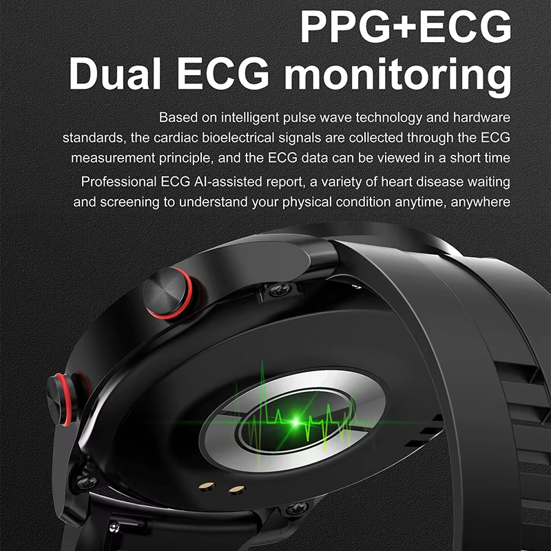스포츠 스마트워치 남녀공용 HD 화면 ECG+PPG 블 - Smartwatch Custom 리뷰 및 가격