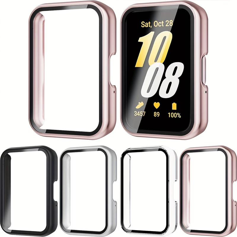 삼성 갤럭시 핏 3 스마트워치용 PC 케이스, 유리 풀 - Samsung Smartwatch Accessories 리뷰 및 가격