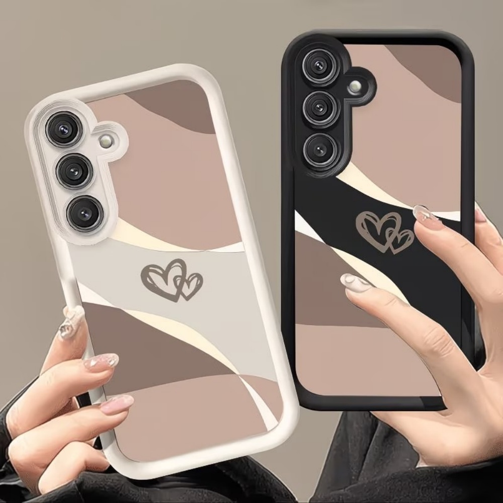 멋진 사랑 하트 무늬 충격 방지 소프트 TPU 폰 케이 - Samsung Galaxy S24 리뷰 및 가격