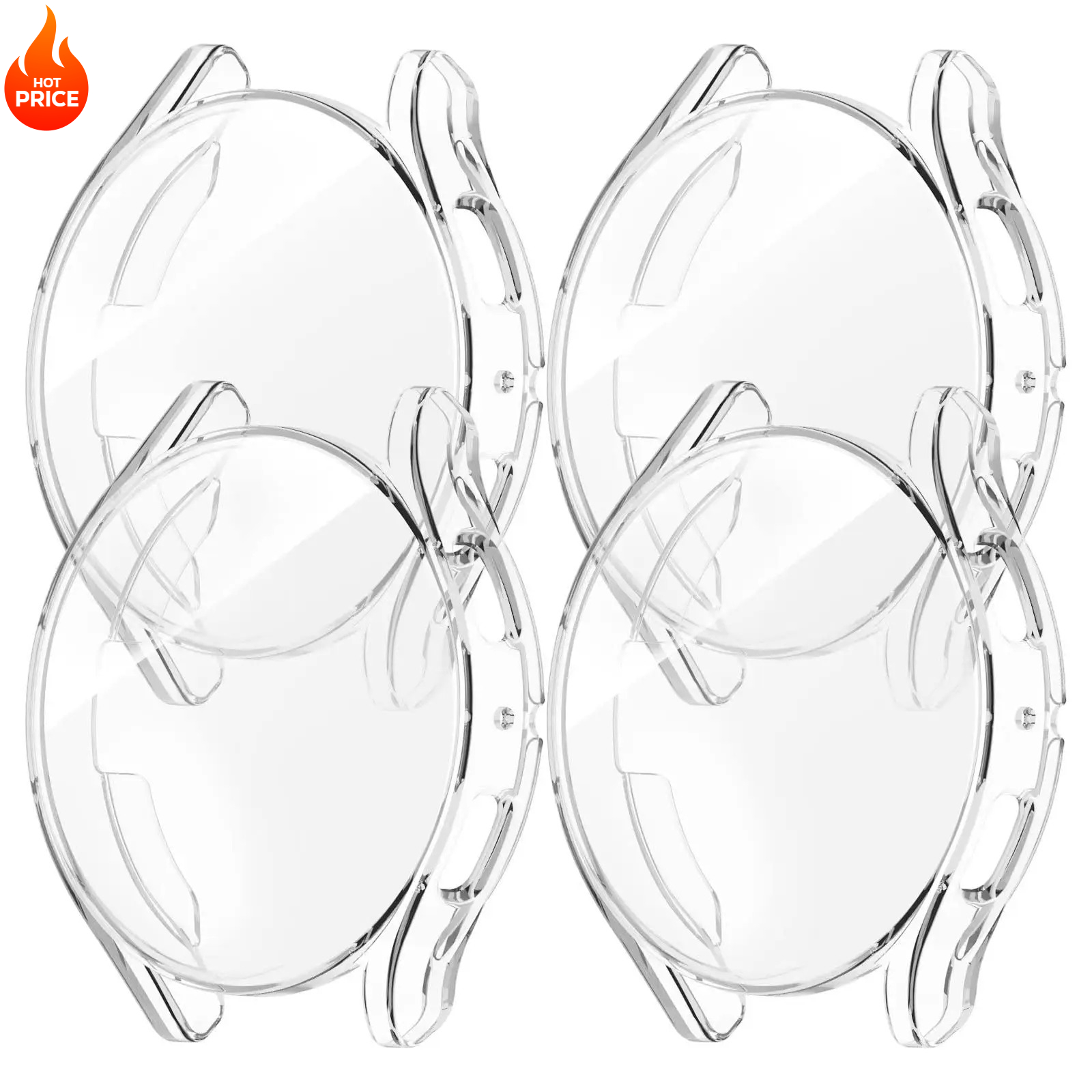 1-4개 삼성 갤럭시 워치 4 5 6 7 40mm 44 - Samsung Smartwatch Accessories 리뷰 및 가격